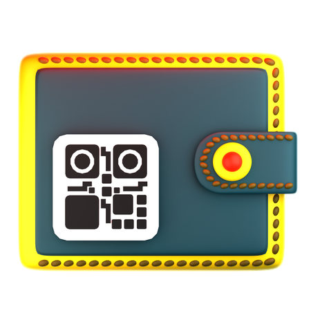 デジタルウォレット  3D Icon