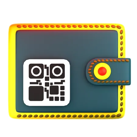 デジタルウォレット  3D Icon