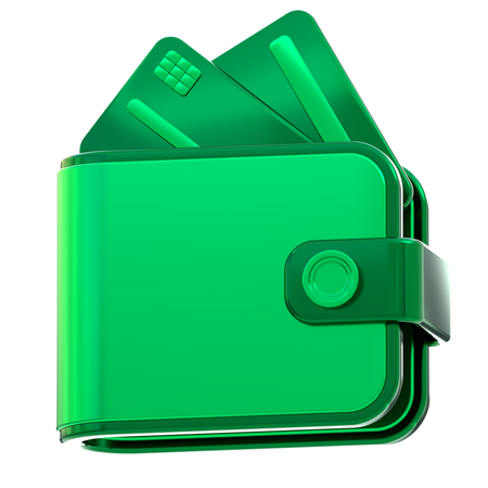 Digital Wallet  3D Icon