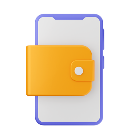 Digital Wallet  3D Icon