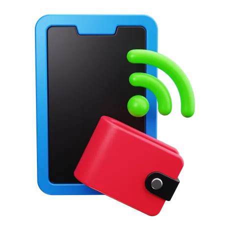 Digital Wallet  3D Icon