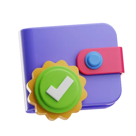 Digital Wallet  3D Icon