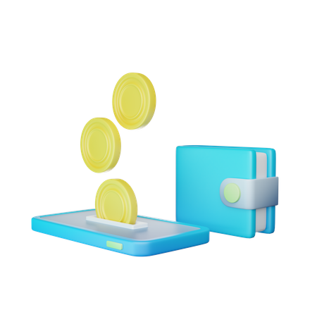 Digital Wallet  3D Icon