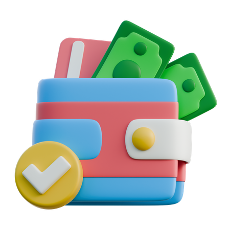 Digital Wallet  3D Icon