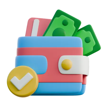 Digital Wallet  3D Icon