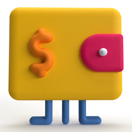 Digital Wallet  3D Icon