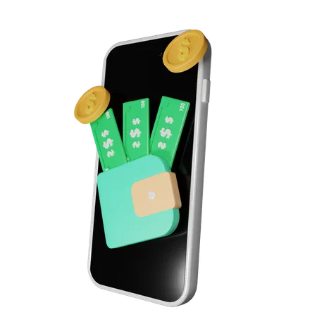 Digital Wallet  3D Icon