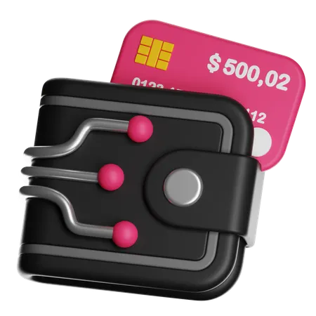 Digital Wallet  3D Icon