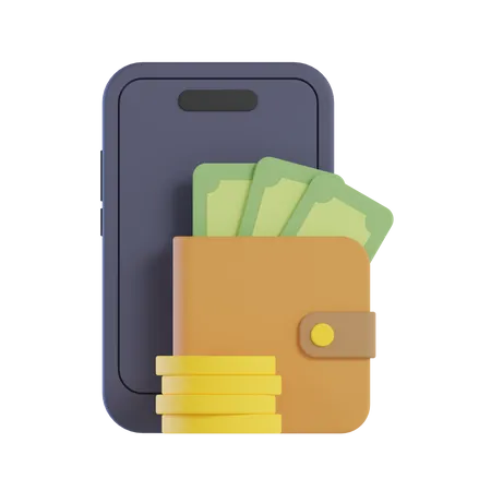 Digital Wallet  3D Icon