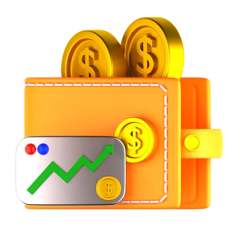 Digital Wallet  3D Icon