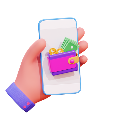 Digital Wallet  3D Icon