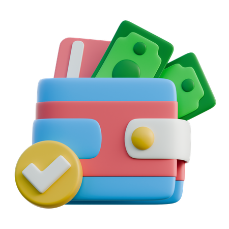 Digital Wallet  3D Icon