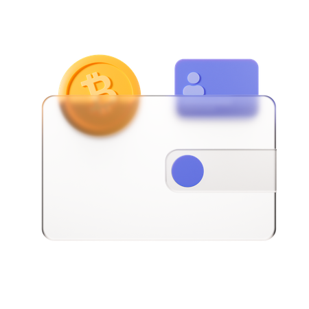 Digital Wallet  3D Icon