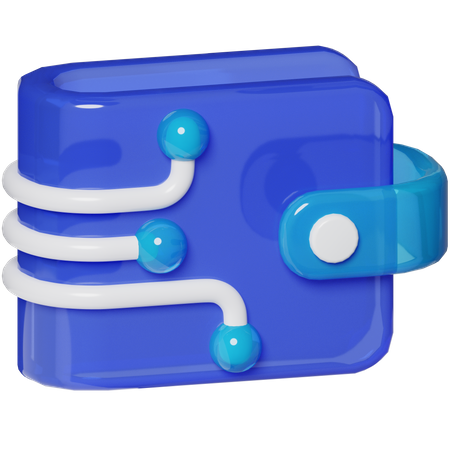 Digital Wallet  3D Icon