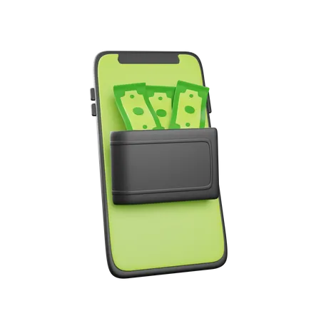 Digital wallet  3D Icon