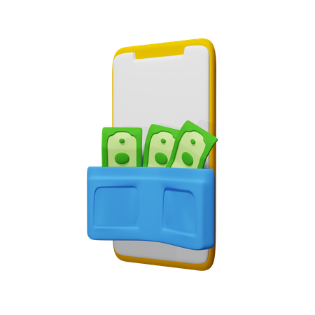 Digital Wallets 3D Icon