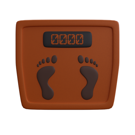 Digital Weight Scale  3D Icon