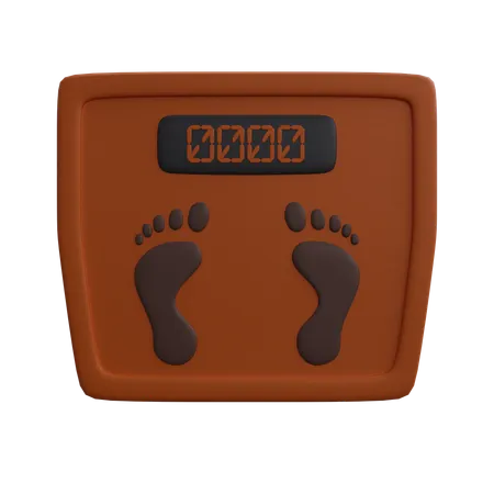 Digital Weight Scale  3D Icon