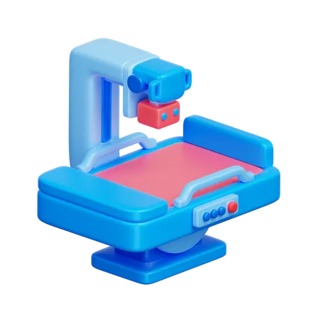 Digital X-ray Machine  3D Icon