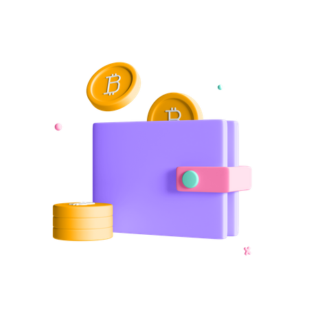 Digitale Geldbörse  3D Icon