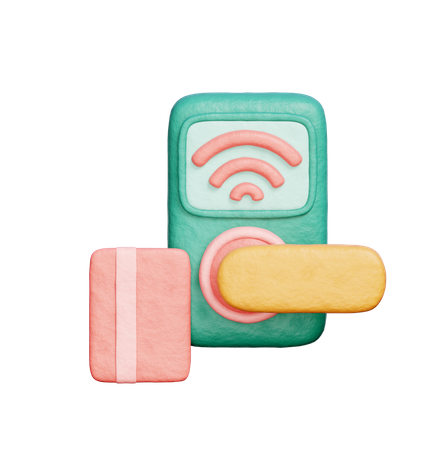 Digitale griff tür  3D Icon