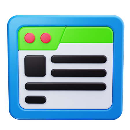 Digitaler Vertrag  3D Icon