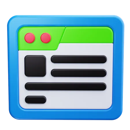 Digitaler Vertrag  3D Icon