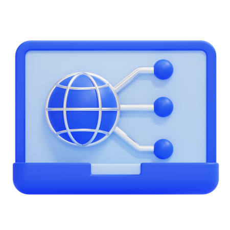 Digitalisierung  3D Icon