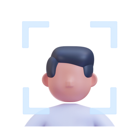 Digitalização facial  3D Icon