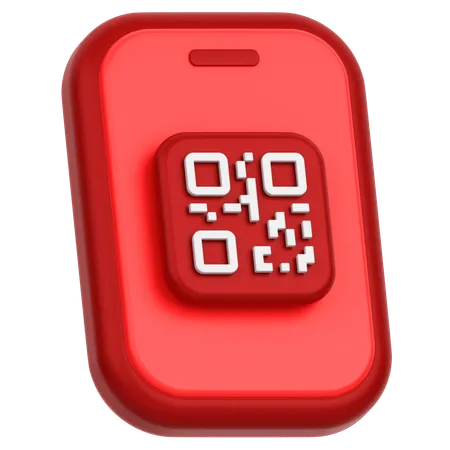 Digitalizar código qr  3D Icon