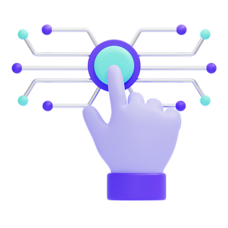 Digitalization  3D Icon