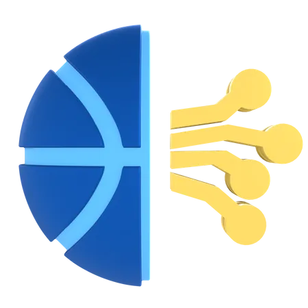 Digitalization  3D Icon