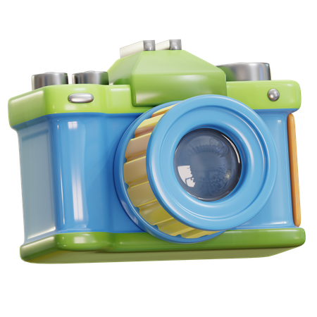 Digitalkamera  3D Icon