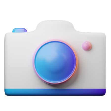 Digitalkamera  3D Icon