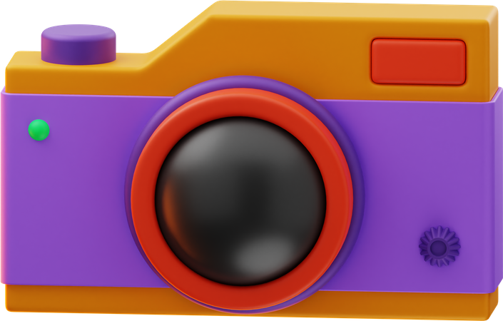 Digitalkamera  3D Icon