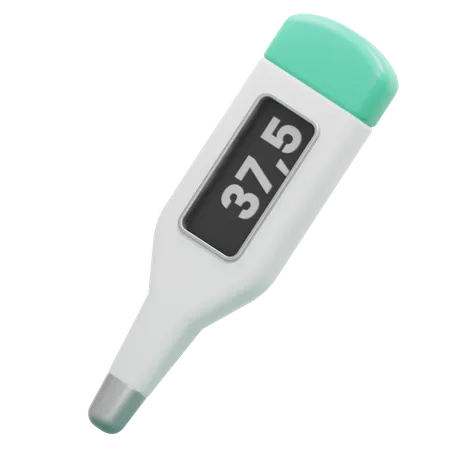 Digitales Thermometer  3D Icon