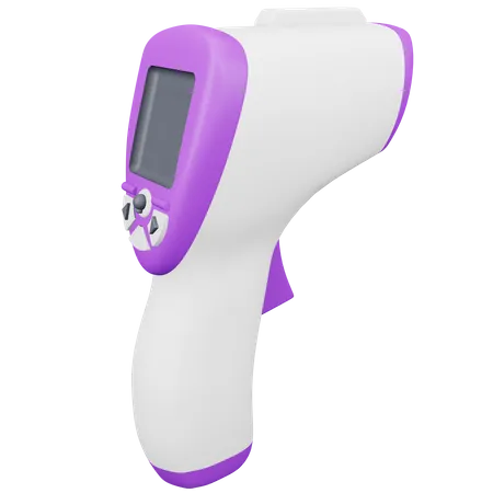 Digitales Thermometer  3D Icon