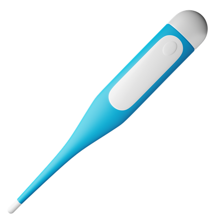 Digitales Thermometer  3D Icon