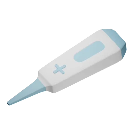 Digitales Thermometer  3D Icon