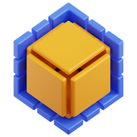 Dimensión  3D Icon