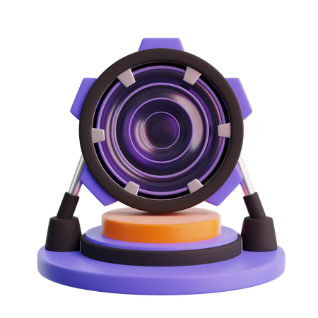 Dimensión del portal  3D Icon