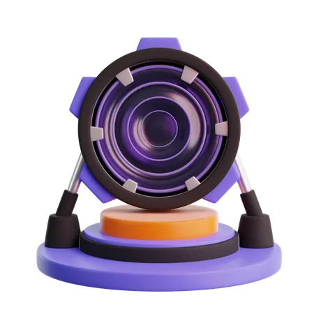 Dimensión del portal  3D Icon