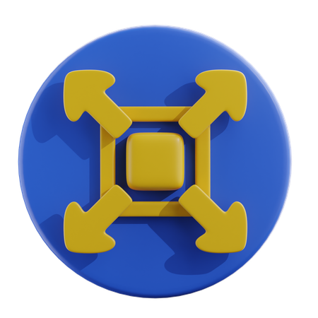 Reduzir o zoom  3D Icon