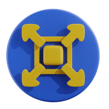 Reduzir o zoom  3D Icon