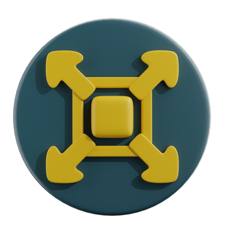 Reduzir o zoom  3D Icon