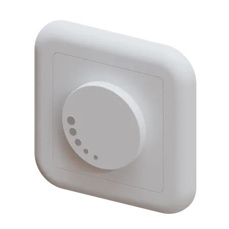 Dimmer Electrical Accessories 3D Icon