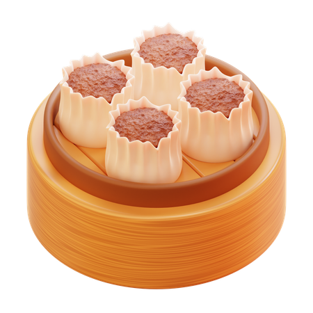 Dim-sum  3D Icon