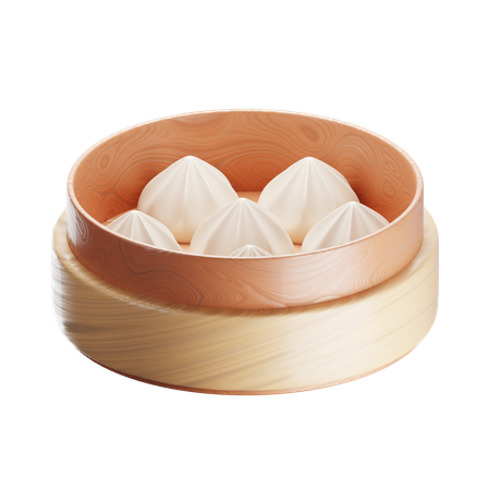 Dimsum  3D Icon