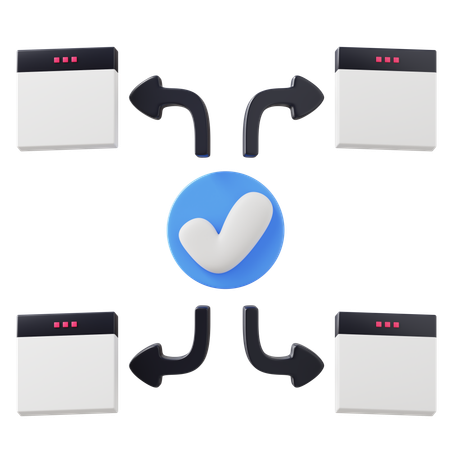 Dinamis Website  3D Icon