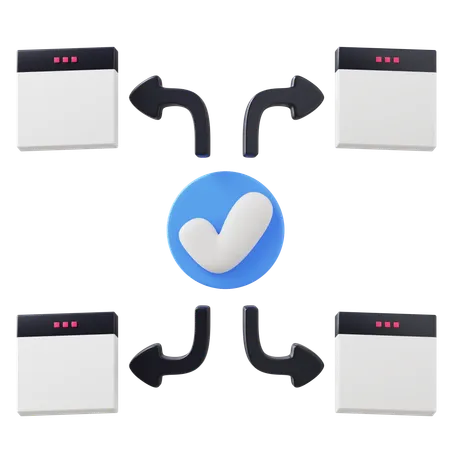 Dinamis Website  3D Icon